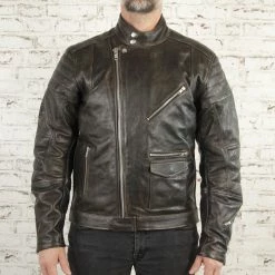 Jackets Age Of Glory - Rocker Leather Jacket