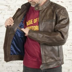 Age Of Glory - Rogue Leather Jacket - Brown