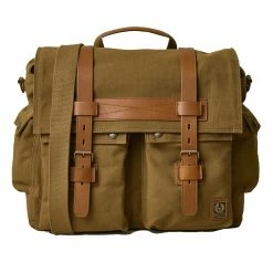 Belstaff Covert Canvas Messenger Bag