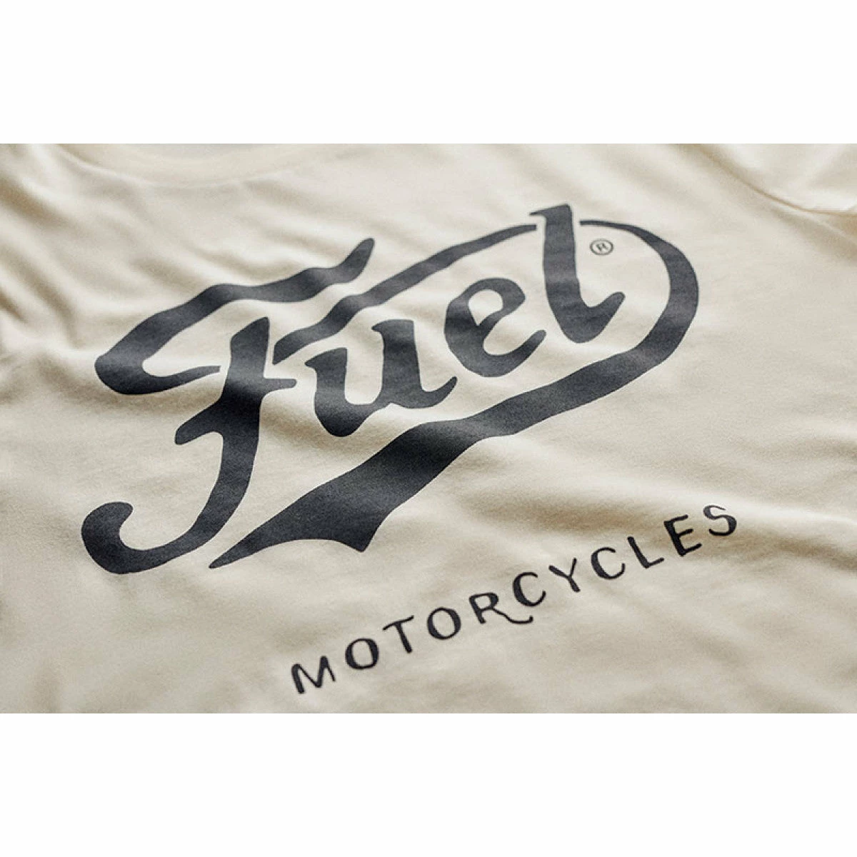 Fuel Motorcycles Fuel "Cream" Tee Short Sleeve T's 2 Fuel Motorcycles Fuel "Cream" Tee Short Sleeve T's