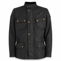 Jackets Belstaff Crosby TekWax Motorcycle Jacket - Mahogany