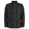 Jackets Belstaff Crosby TekWax Motorcycle Jacket - Black