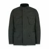 Jackets Belstaff Macklin Motorcycle Jacket - Military Green