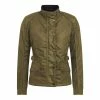 Belstaff Tourmaster PRO - Ladies Technical Wax Motorcycle Jacket - Military Green
