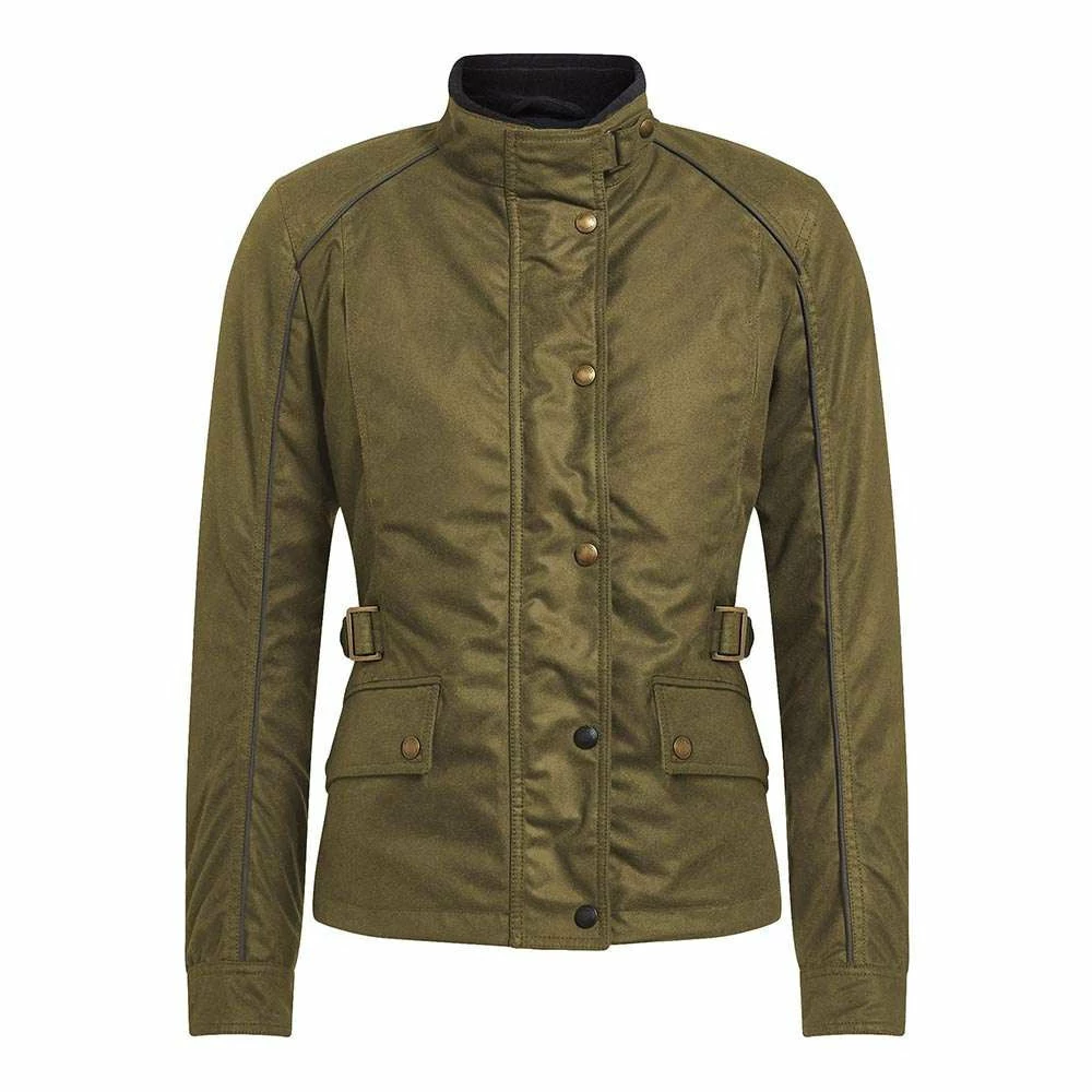Belstaff Tourmaster PRO - Ladies Technical Wax Motorcycle Jacket - Military Green 1 Belstaff Tourmaster PRO - Ladies Technical Wax Motorcycle Jacket - Military Green