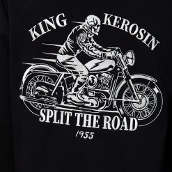 Hoodies King Kerosin - Split The Road - Black Hoodie