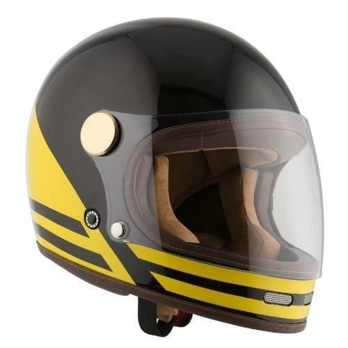 By City Roadster Black Yellow Full Face Helmet 1 By City Roadster Black Yellow Full Face Helmet