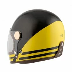 By City Roadster Black Yellow Full Face Helmet 12 By City Roadster Black Yellow Full Face Helmet