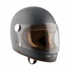 Helmets By City Roadster Matte Grey Full Face Helmet