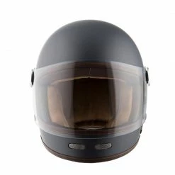Helmets By City Roadster Matte Grey Full Face Helmet