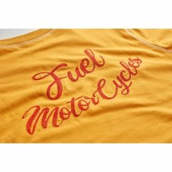 Fuel Motorcycles Sweat Shirts Fuel Crew Sweatshirt Mustard
