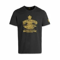 Short Sleeve T's Belstaff Royal Enfield Cannon T-Shirt - Black