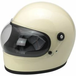 Biltwell Inc Biltwell Gringo S Bubble Visor - Clear - Anti Fog