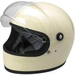 Biltwell Inc Biltwell Gringo S Bubble Visor - Clear - Anti Fog