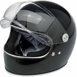 Biltwell Inc Biltwell Gringo S Bubble Visor - Clear - Anti Fog