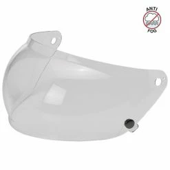 Biltwell Inc Biltwell Gringo S Bubble Visor - Clear - Anti Fog