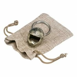 Biltwell Inc Biltwell Key Ring - Lane Splitter Helmet - White Brass