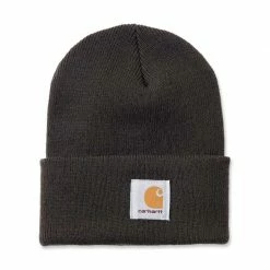 Carhartt Rib Knit Beanie - Dark Green Beanies