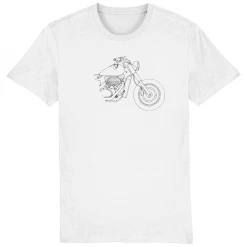 Vickers Motorcycle Company Short Sleeve T's Vickers Troy Bobber T-shirt