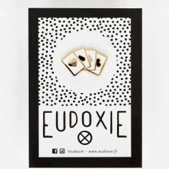 Eudoxie Badges & Pins Cards Pin Badge