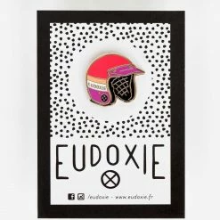 Eudoxie Jet Pin Badge