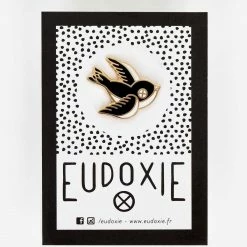 Eudoxie Swallow Pin Badge