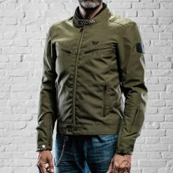Holy Freedom - Ever Military Motorcycle Jacket - Military Green