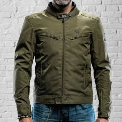 Holy Freedom - Ever Military Motorcycle Jacket - Military Green