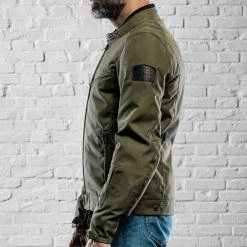 Holy Freedom - Ever Military Motorcycle Jacket - Military Green