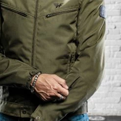 Holy Freedom - Ever Military Motorcycle Jacket - Military Green
