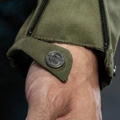 Holy Freedom - Ever Military Motorcycle Jacket - Military Green