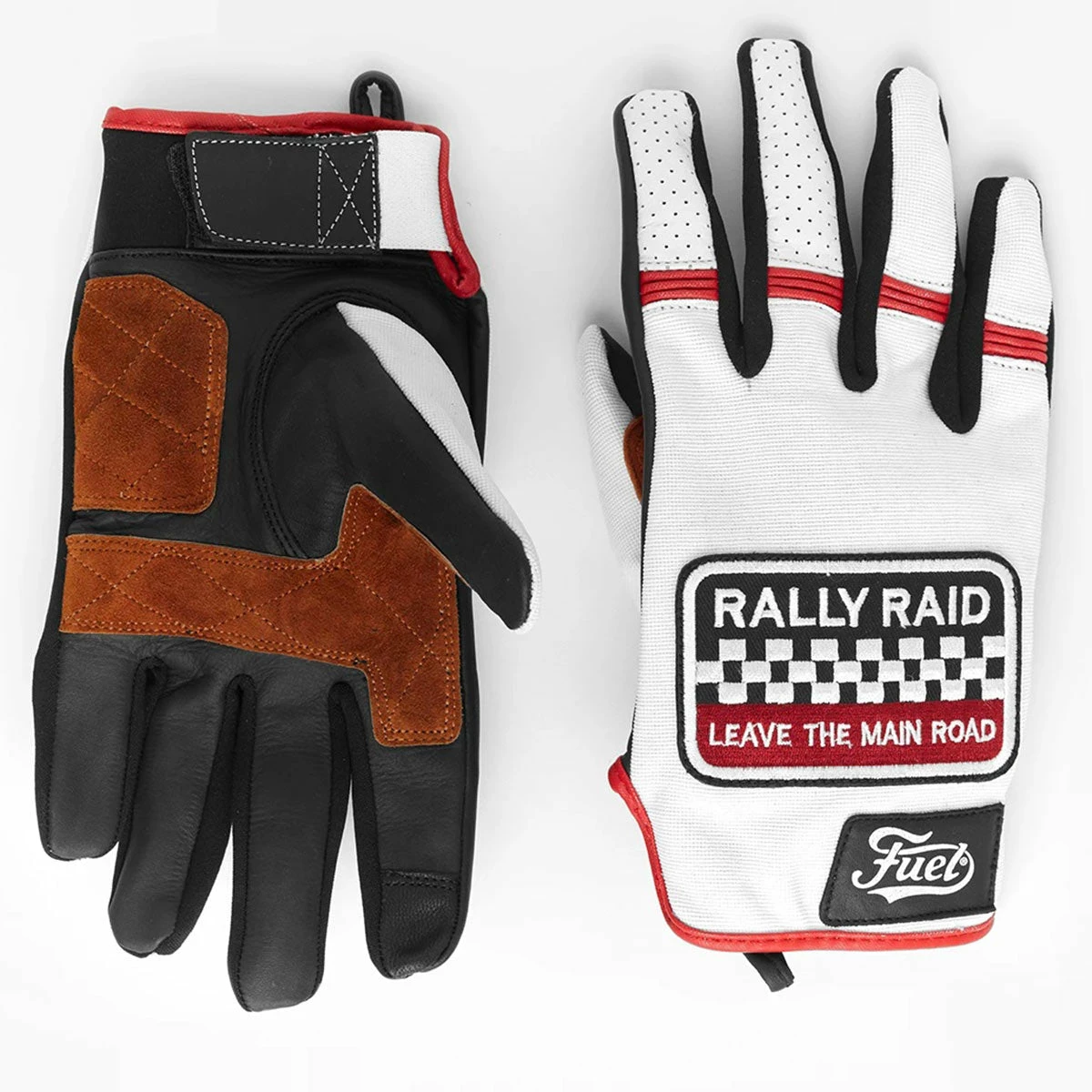 Fuel Motorcycles Fuel Rally Raid Patch Gloves 1 Fuel Motorcycles Fuel Rally Raid Patch Gloves