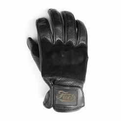 FUEL MOTORCYCLES Fuel Rodeo Gloves - Black Leather