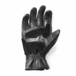 FUEL MOTORCYCLES Fuel Rodeo Gloves - Black Leather