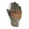 FUEL MOTORCYCLES Fuel Rodeo Gloves - Olive Leather