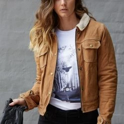 Blackbird Ladies Dakota Nubuck Leather Jacket Jackets 8 Blackbird Ladies Dakota Nubuck Leather Jacket Jackets