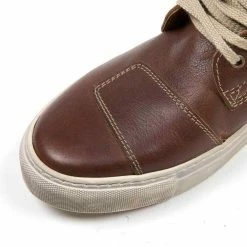 Helstons Basket C5 Leather Boot - Tan Footwear