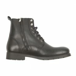 Helstons CITY Leather Motorcycle Boot - Black