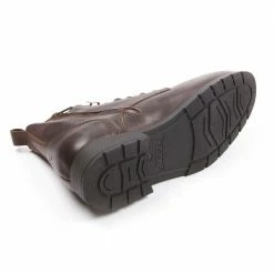 Helstons CITY Leather Motorcycle Boot - Brown