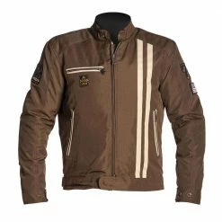 Helstons COBRA Motorcycle Jacket - Brown/Beige Jackets