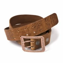 Helstons Double D Belts Black, Brown Or Tan Leather