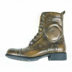 Helstons LADY Motorcycle Boot - Aged Brown