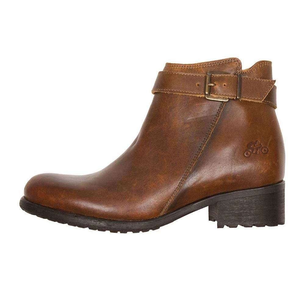 Footwear Helstons LISA Ladies Motorcycle Boot - Brown 1 Footwear Helstons LISA Ladies Motorcycle Boot - Brown