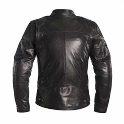 Helstons ROAD Leather Motorcycle Jacket - Black