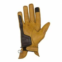 Helstons SWALLOW Ladies Leather Summer Motorcycle Glove - Gold