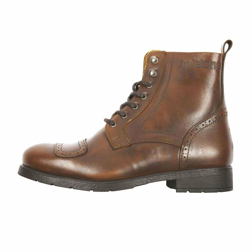Helstons TRAVEL Leather Motorcycle Boot - Tan Footwear 1 Helstons TRAVEL Leather Motorcycle Boot - Tan Footwear