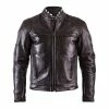 Helstons TRUST Leather Motorcycle Jacket - Brown Jackets
