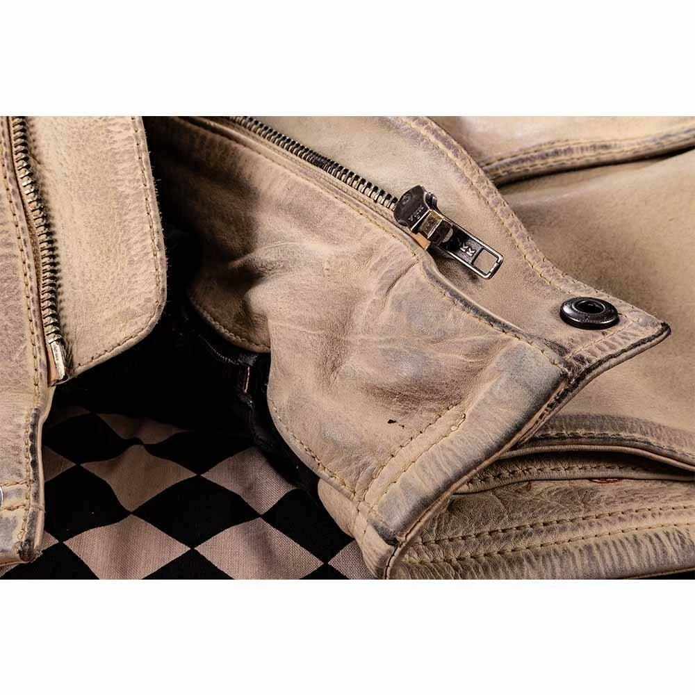 Jackets Holy Freedom Quattro White Men's Leather Jacket 6 Jackets Holy Freedom Quattro White Men's Leather Jacket