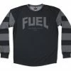 FUEL MOTORCYCLES FUEL - "Grey Strips" Enduro Jersey Long Sleeve T's