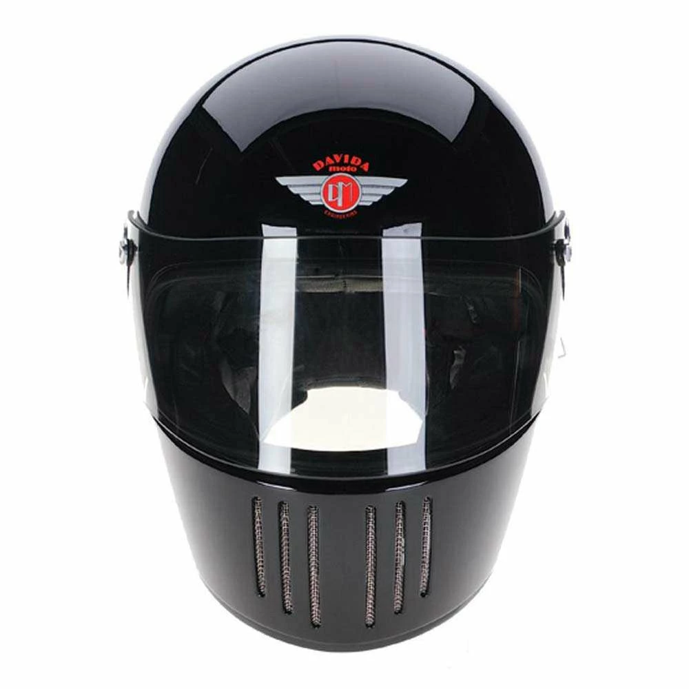 Davida Koura Full Face Helmet - Gloss Black Helmets 2 Davida Koura Full Face Helmet - Gloss Black Helmets
